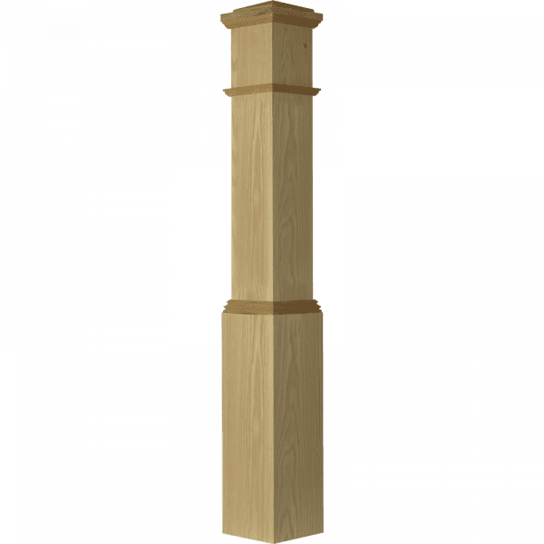 4092 box newel post 7 1/2" x 55"