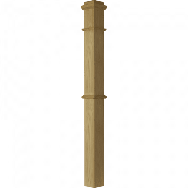 4375 box newel post 4 3/4" x 62"