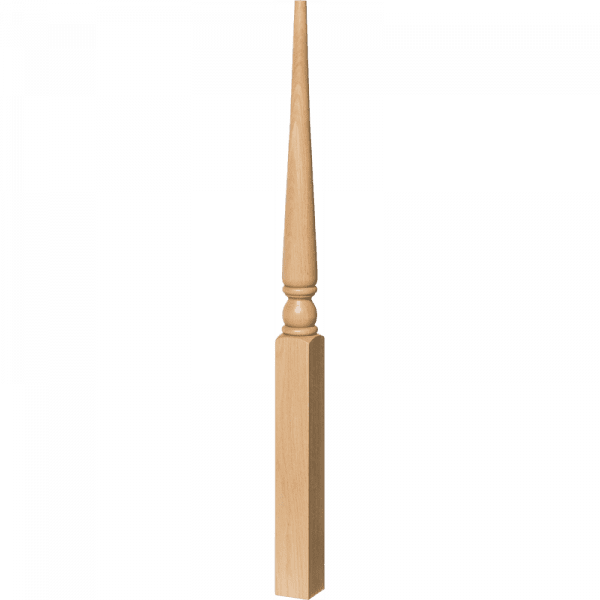 4013 Colonial Style 3" Starting Position Pin Top Newel Post