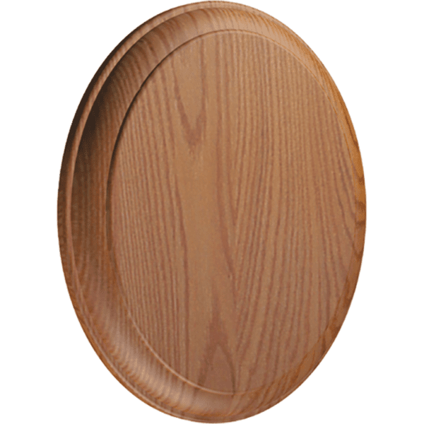 7037-L Rosette 4 5/16" x 6 1/2" Large oval