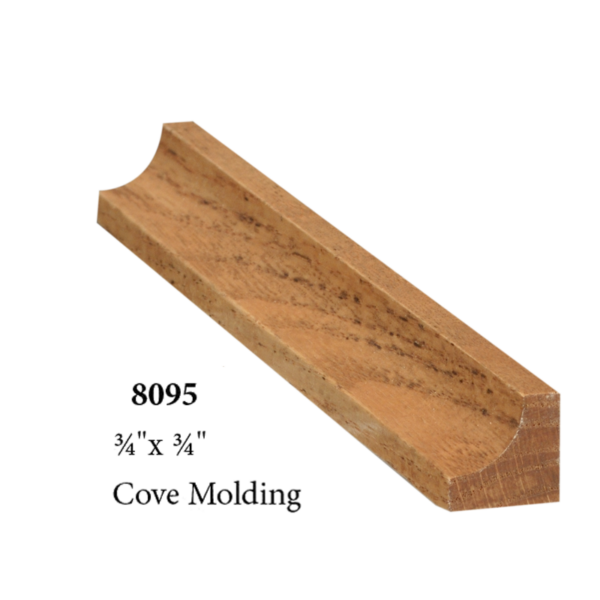 8095 series cove molding 3/4" x 3/4"